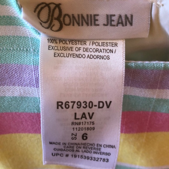 Bonnie Jean Girls Dress Size 6 - Picture 4 of 5